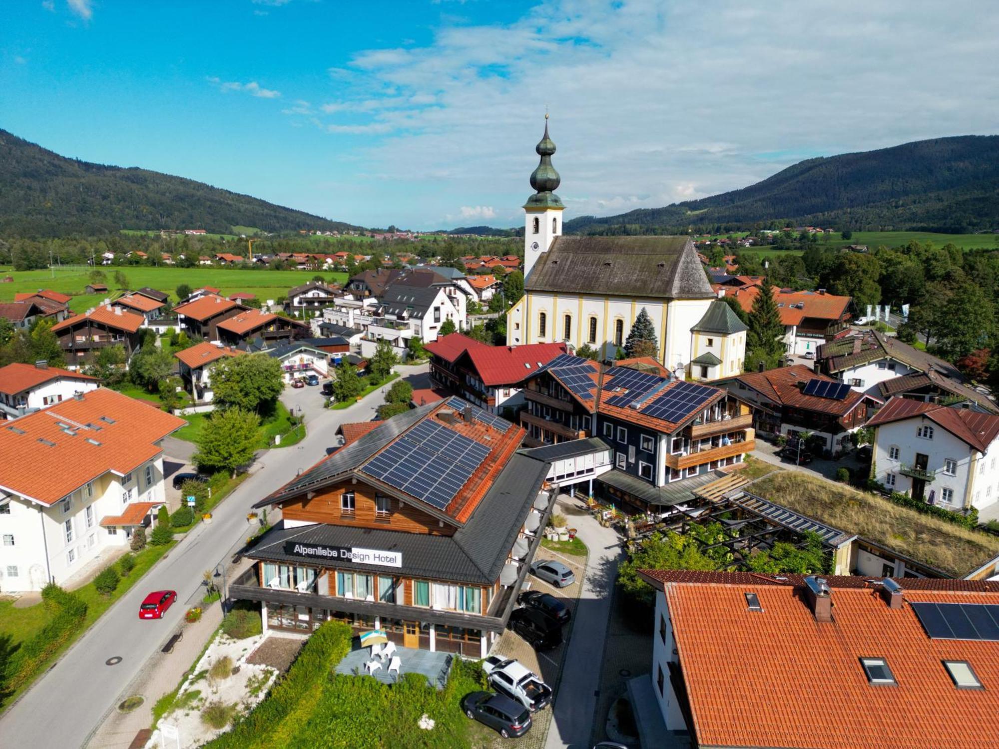 Alpenliebe - Sauna & Whirlpool - Apartments Inzell Kültér fotó